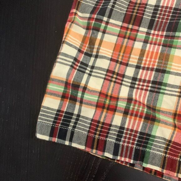 Men’s multicolored checkered shorts - Picture 4 of 9